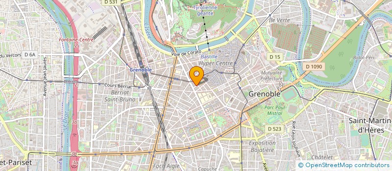 localisation de l'entreprise ALMA  GRENOBLE