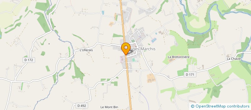 localisation de l'entreprise ALMA  LES LOGES-MARCHIS