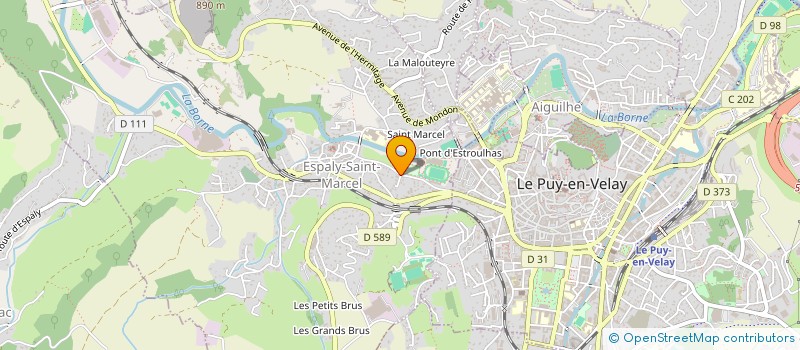 localisation de l'entreprise ALMA  ESPALY-SAINT-MARCEL