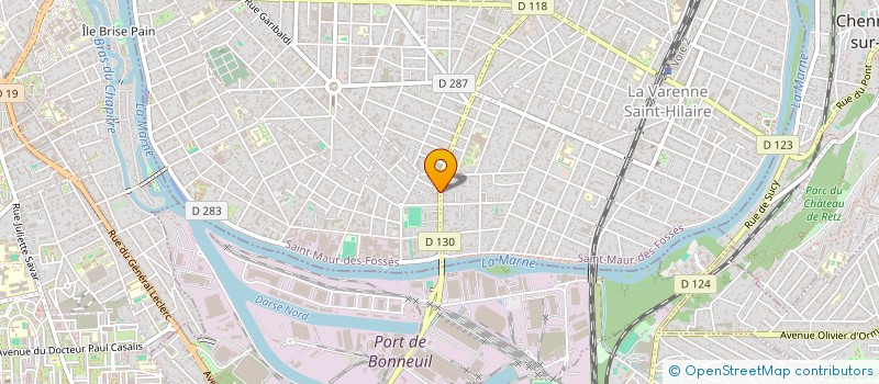 localisation de l'entreprise ALMA à SAINT-MAUR-DES-FOSSES