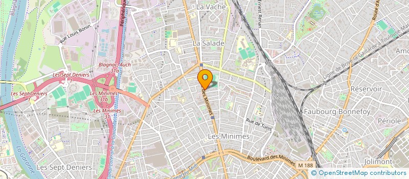 localisation de l'entreprise ALMA à TOULOUSE