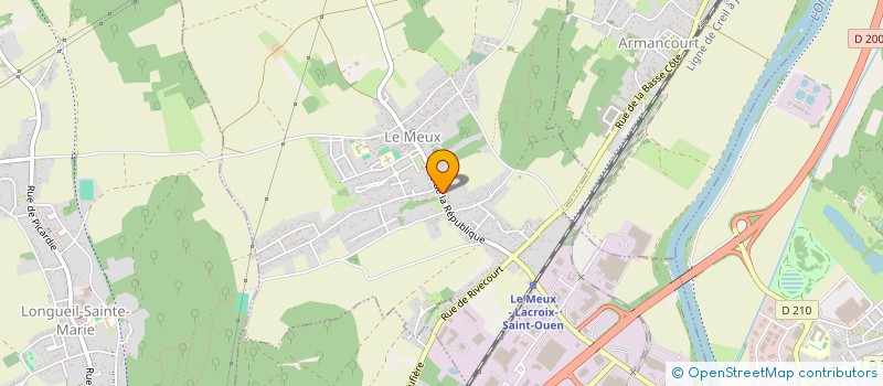 localisation de l'entreprise ALMA  JAUX