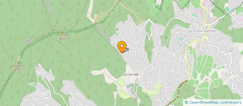 localisation de l'entreprise ALMA  LA CROIX-VALMER