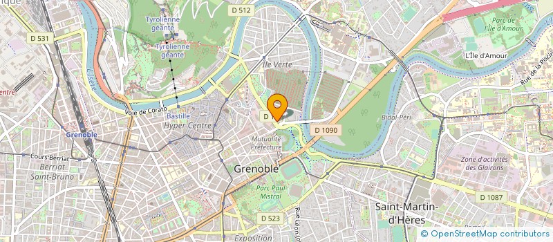 localisation de l'entreprise ALMA à GRENOBLE