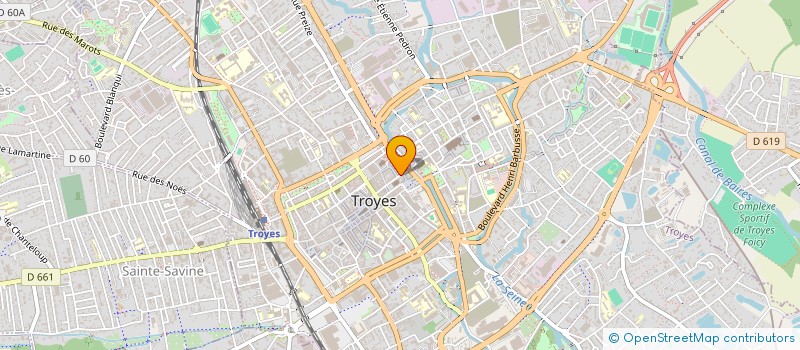 localisation de l'entreprise ALMA à TROYES