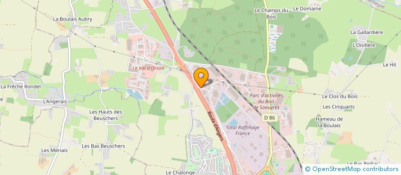 localisation de l'entreprise ALMA  VERN-SUR-SEICHE