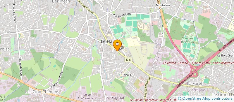 localisation de l'entreprise ALMA  LE HAILLAN