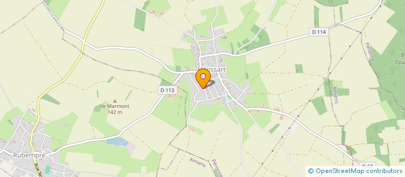 localisation de l'entreprise ALMA  HERISSART