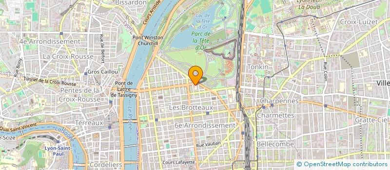 localisation de l'entreprise ALMA  LYON