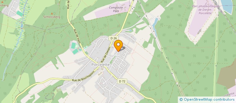 localisation de l'entreprise ALMA  PORCELETTE