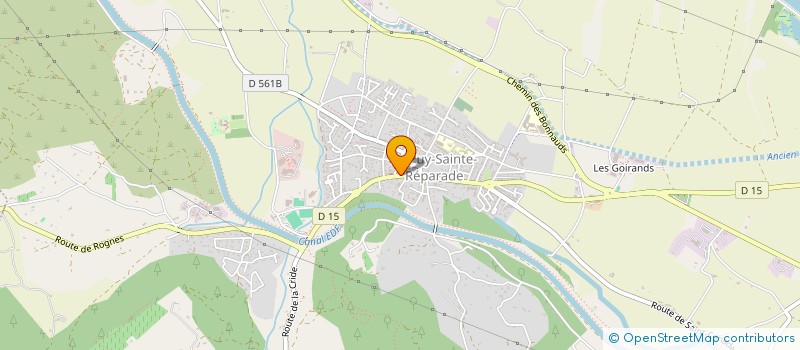 localisation de l'entreprise ALMA  LE PUY-SAINTE-REPARADE