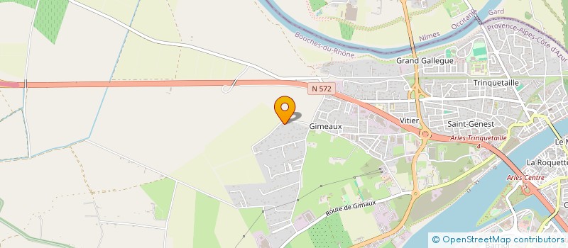 localisation de l'entreprise ALMA  ARLES