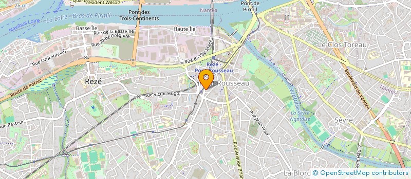 localisation de l'entreprise ALMA à REZE