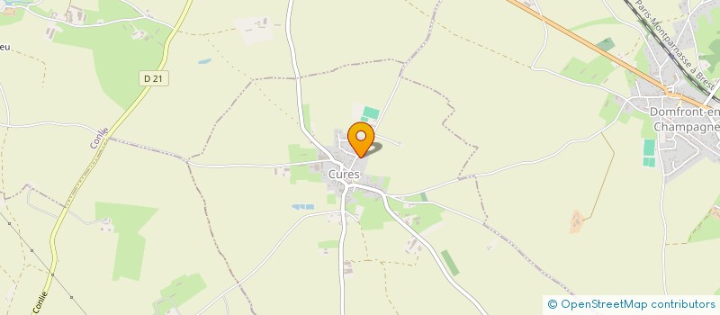 localisation de l'entreprise ALMA  CURES
