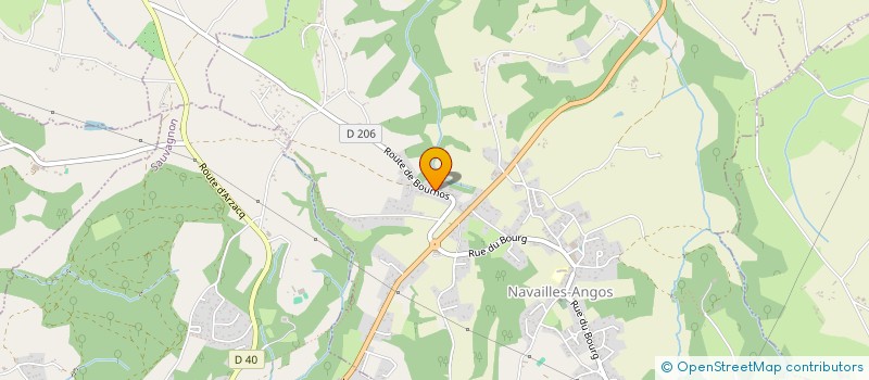 localisation de l'entreprise ALMA  NAVAILLES-ANGOS