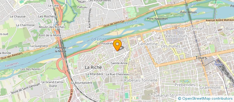 localisation de l'entreprise ALMA  LA RICHE