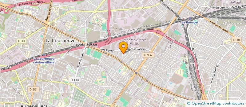 localisation de l'entreprise ALMA  BONDY