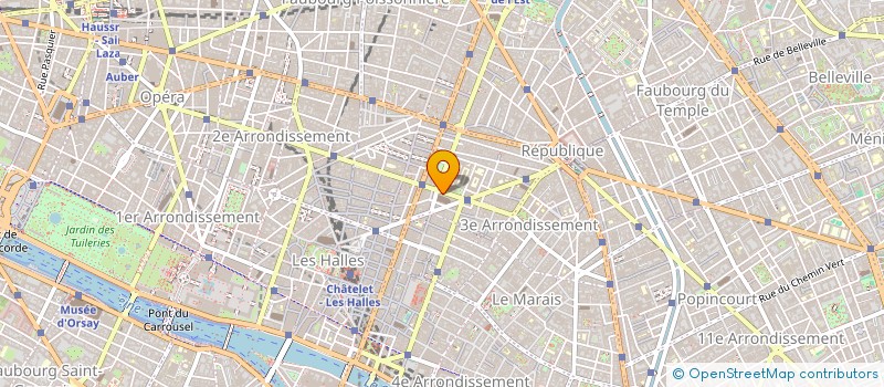 localisation de l'entreprise ALMA  PARIS