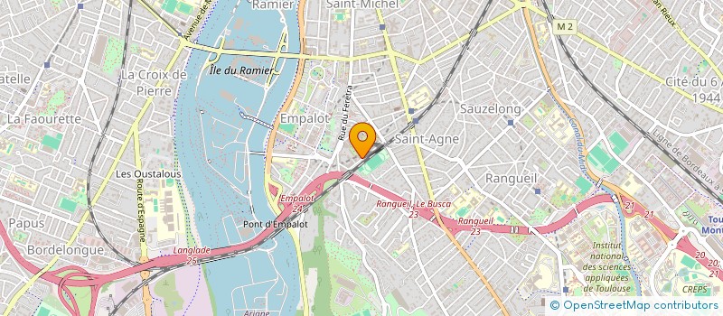 localisation de l'entreprise ALMA à TOULOUSE