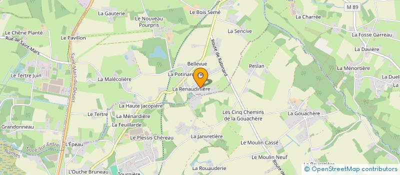 localisation de l'entreprise ALMA à SAINT-MARS-DU-DESERT