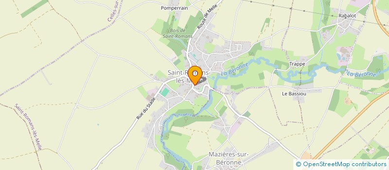 localisation de l'entreprise ALMA  SAINT-ROMANS-LES-MELLE