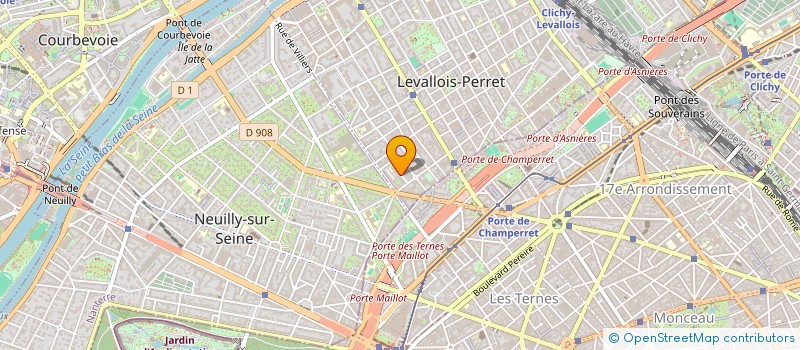 localisation de l'entreprise ALMA AU COEUR DU VIVANT  LEVALLOIS-PERRET