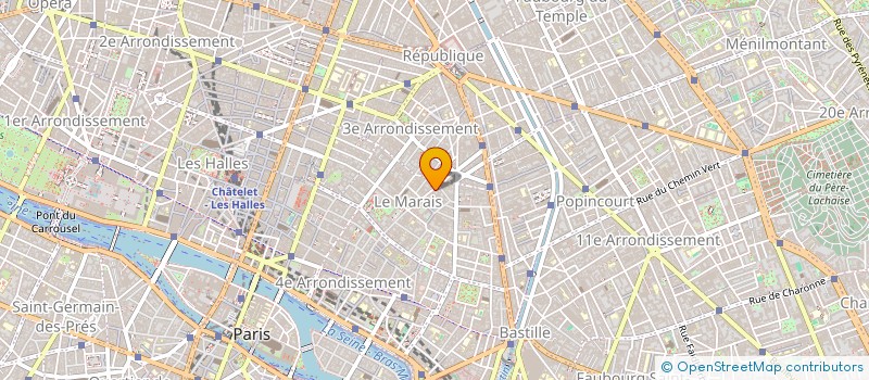 localisation de l'entreprise ALMA BONHEUR  PARIS