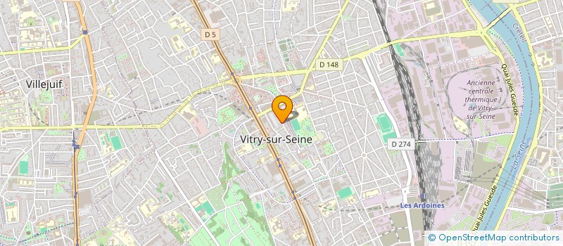 localisation de l'entreprise ALMA BRASILEIRA à VITRY-SUR-SEINE