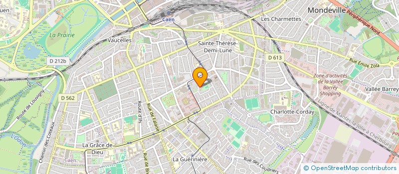 localisation de l'entreprise ALMA CALVADOS à CAEN
