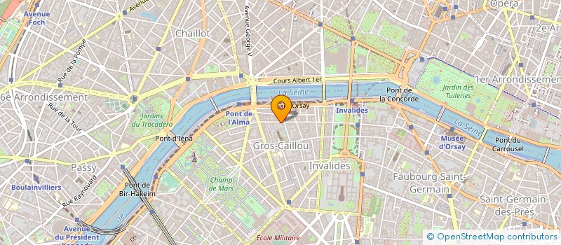 localisation de l'entreprise ALMA COMMUNICATION à PARIS
