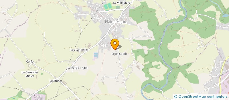 localisation de l'entreprise ALMA COMMUNICATION  PLAINE-HAUTE