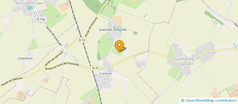 localisation de l'entreprise ALMA CONCEPT  GRAINVILLE-YMAUVILLE