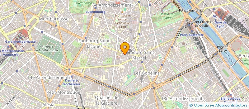 localisation de l'entreprise ALMA CONSEIL  COURBEVOIE