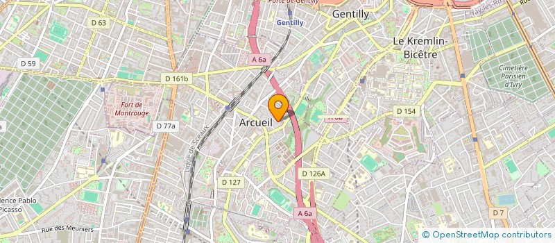 localisation de l'entreprise ALMA CONSULTING - PRECISION ENGINEERING SERVICES à ARCUEIL