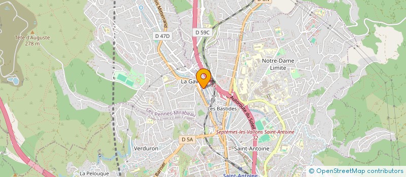 localisation de l'entreprise ALMA CORP. à MARSEILLE