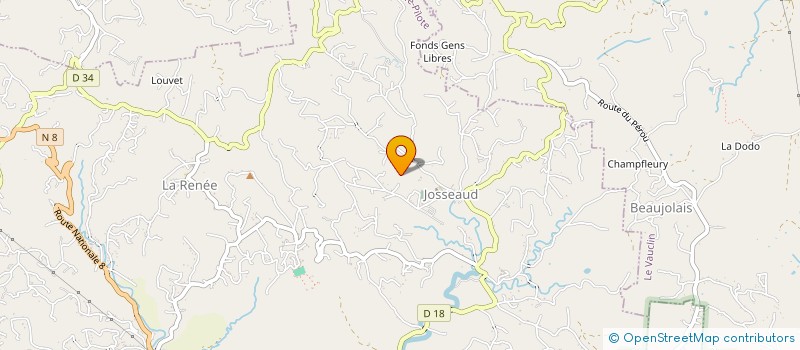 localisation de l'entreprise ALMA COSMETIQUE & CAPILLAIRE  RIVIERE-PILOTE