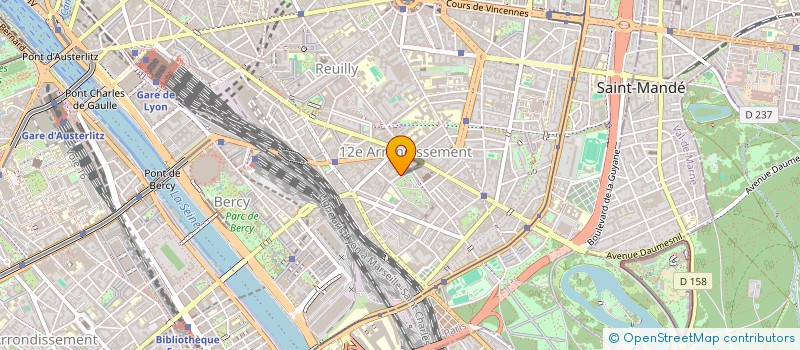 localisation de l'entreprise ALMA DE SEINE  PARIS