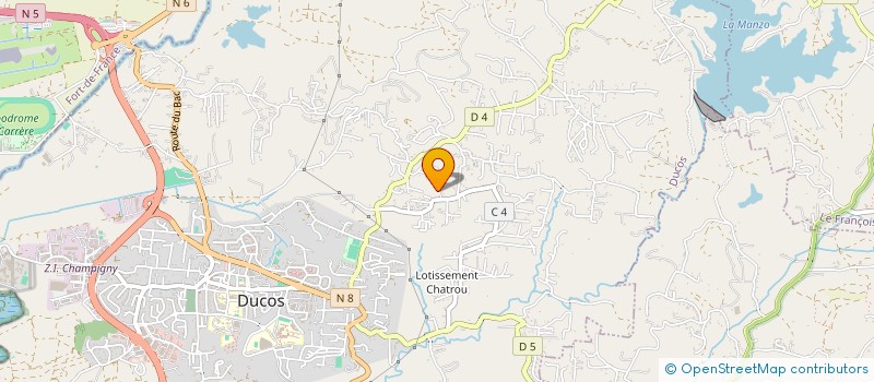 localisation de l'entreprise ALMA DESIGN BY ALMA  DUCOS