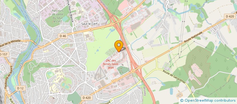 localisation de l'entreprise ALMA DISTRIBUTION à EPINAL