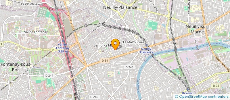 localisation de l'entreprise ALMA FINANCEMENT à LE PERREUX-SUR-MARNE