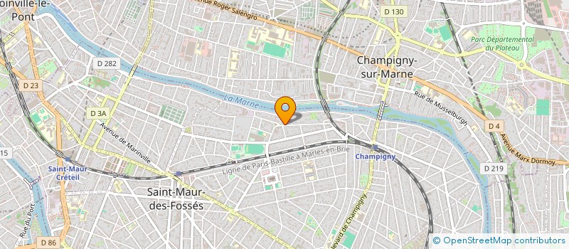 localisation de l'entreprise ALMA FONCIER à SAINT-MAUR-DES-FOSSES