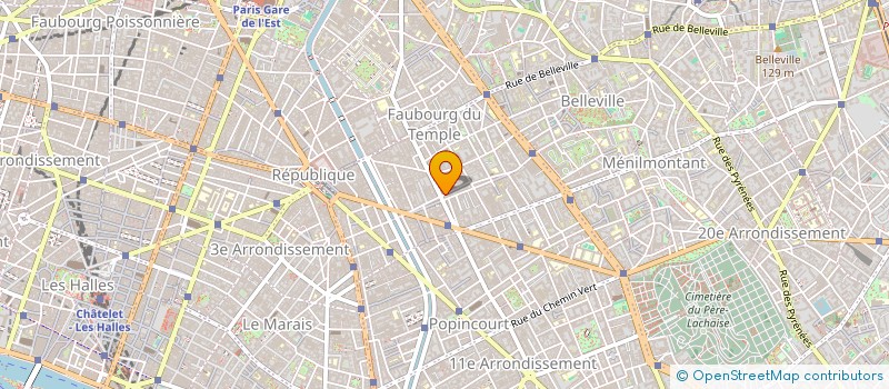 localisation de l'entreprise ALMA FRANCE à PARIS