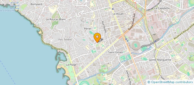 localisation de l'entreprise ALMA INVEST à MARSEILLE