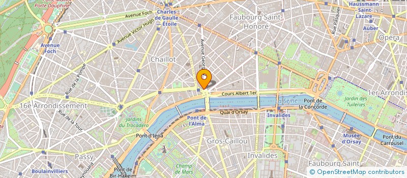 localisation de l'entreprise ALMA KACHMIR  PARIS