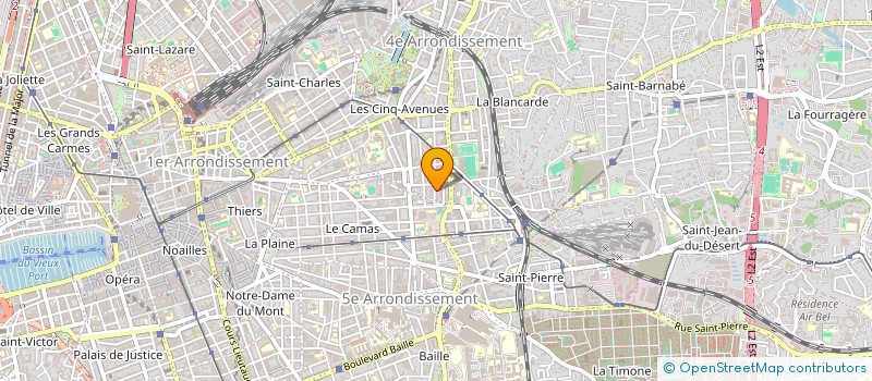 localisation de l'entreprise ALMA LATINA à MARSEILLE