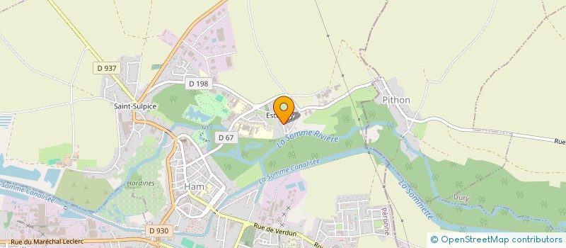 localisation de l'entreprise ALMA LOCATIF  HAM