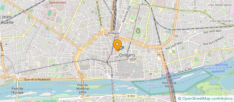 localisation de l'entreprise ALMA LOIRET (ALLO MALTRAI PERSON AGEES)  ORLEANS