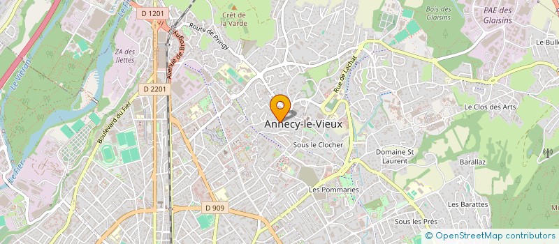 localisation de l'entreprise ALMA MATER à ANNECY