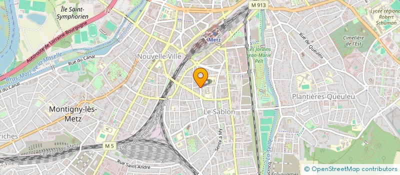 localisation de l'entreprise ALMA MATER CONSULTING  METZ