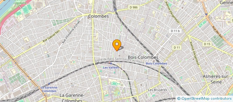 localisation de l'entreprise ALMA MATER WORKS à COLOMBES